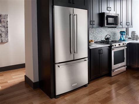 stainless steel cabinet depth french door refrigerator|25 inch depth refrigerator stainless.